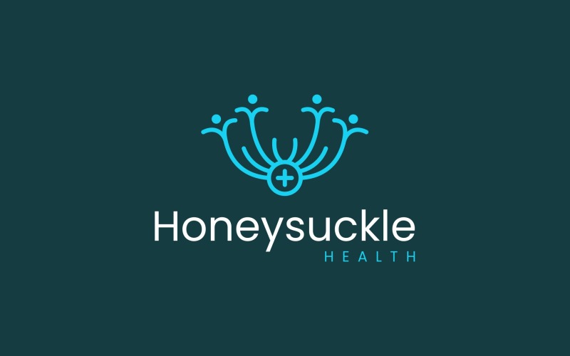 Honeysuckle Medical Health Logo 286373 TemplateMonster