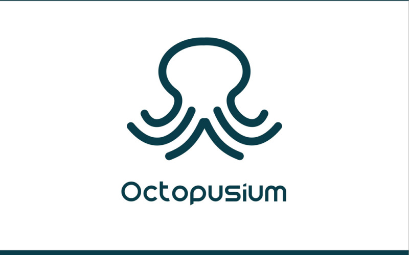 Octopusium Logo Design Template