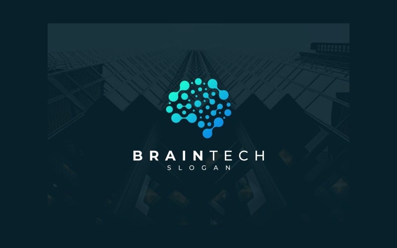 Brain Mind Intelligence Neurology Logo