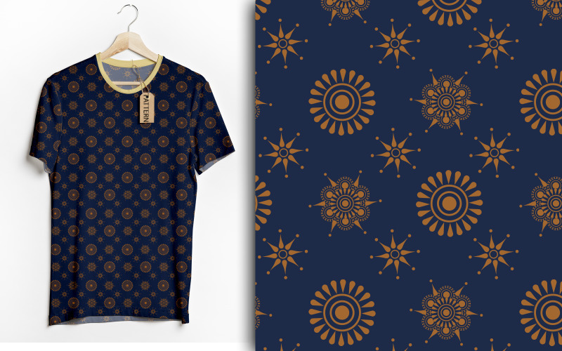 Naadloos patroonontwerp | Luxe patroon sjabloon | Vectorpatroonontwerp