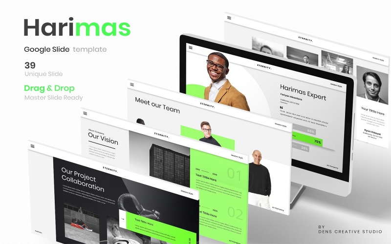 Harimas – obchodní šablona prezentace Google