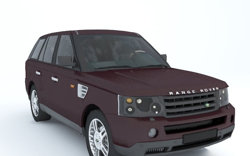 Range Rover Super Car 3d Model #286702 - TemplateMonster