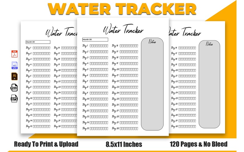 Water Tracker KDP Innenarchitektur