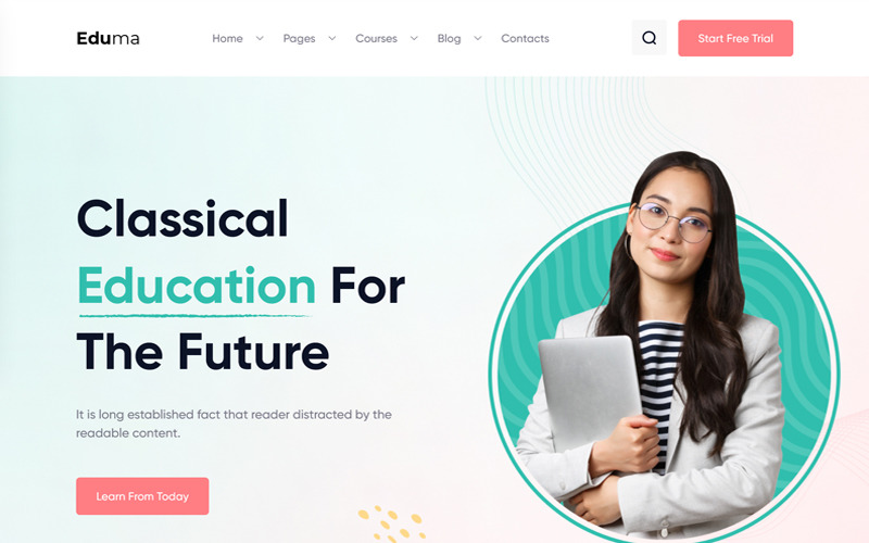 Eduma – Tailwind CSS Education HTML Template