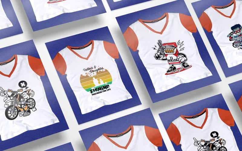 47 Kid typografie, grappig, cartoon, gaming, eten, reizen, kinderen voor grafisch T-shirtontwerp