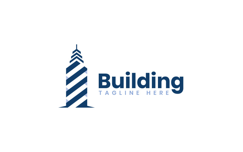 plantilla de diseño de logotipo de edificio