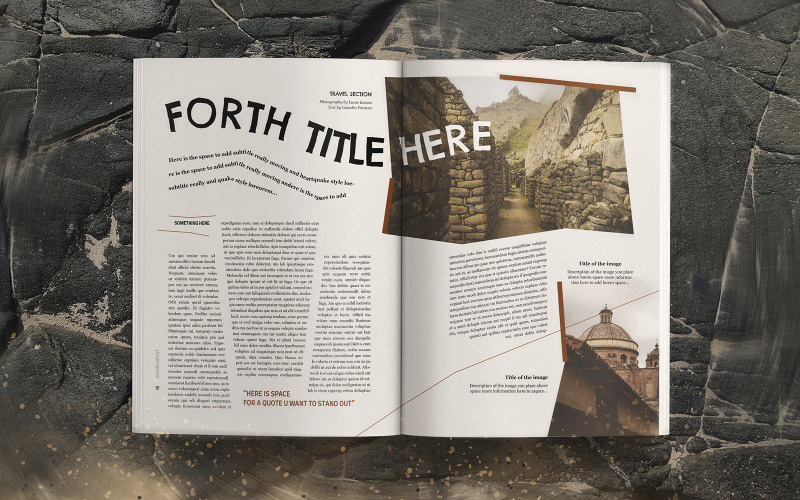 Modello Indesign terremoto