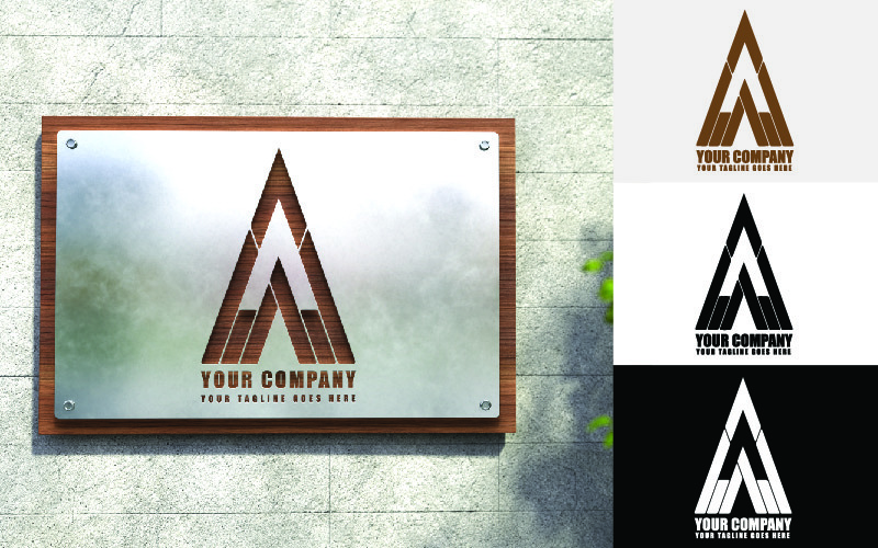 Architektura i budownictwo Logo Design-tożsamość marki