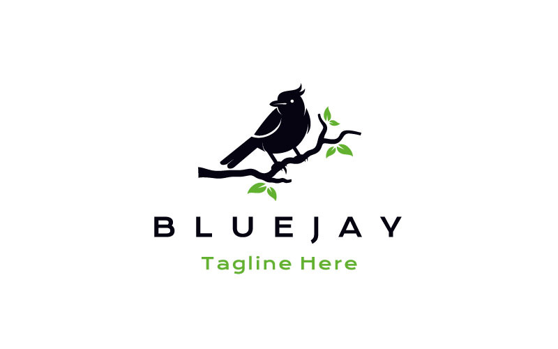 Realistic Hand Drawn Bird Blue Jay PNG & SVG Design For T-Shirts