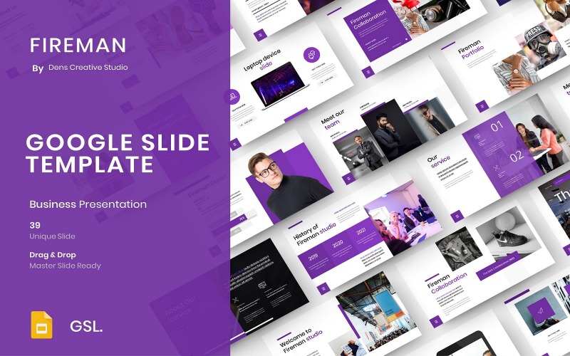 Brandman - Business Google Slide Mall