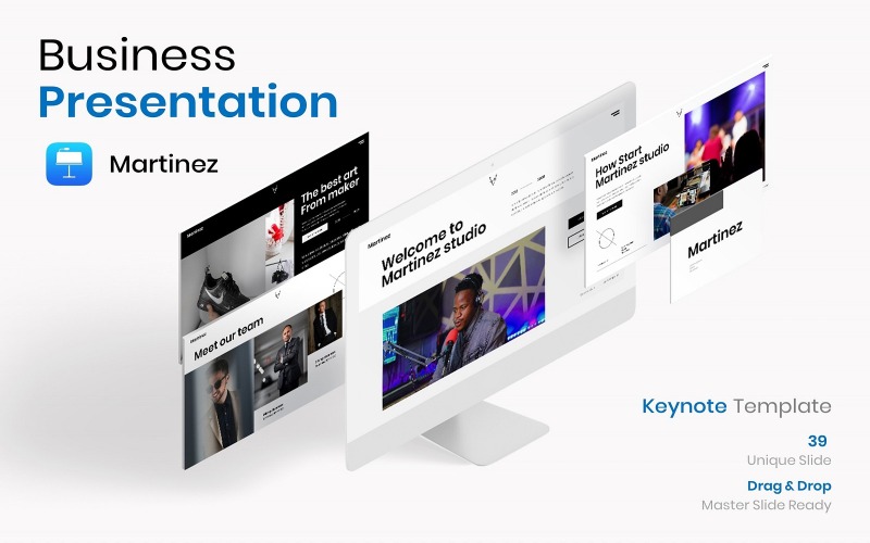 Martinez – Modello di keynote aziendale