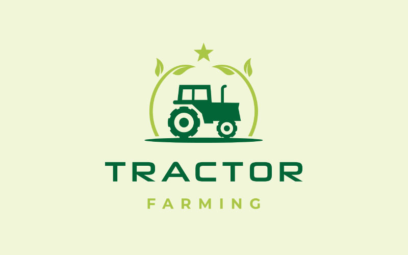 Design PNG E SVG De Ícone De Trator Agrícola Para Camisetas