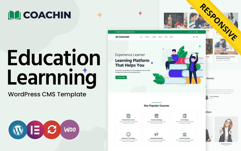 Coachin – Oktatási WordPress téma