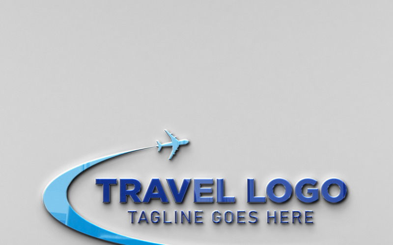 Logo-Vorlage für professionelle Reiseunternehmen