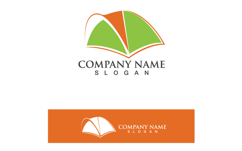 Feu de camp Logo Badge Vector Graphic V5