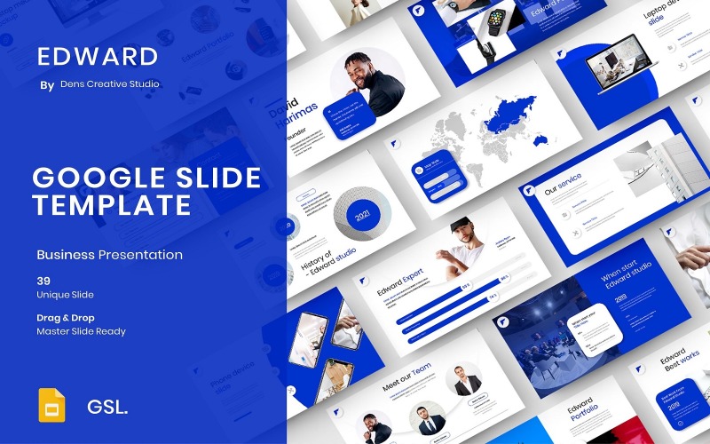 Edward – Business-Google-Folienvorlage