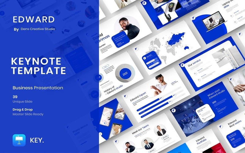 Edward – Business-Keynote-Vorlage