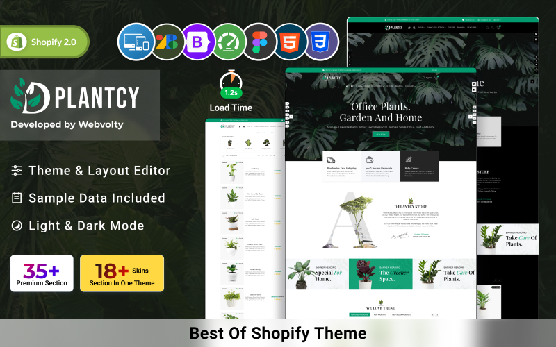 Dplantcy - Mega Plant Garden Motyw Shopify 2.0