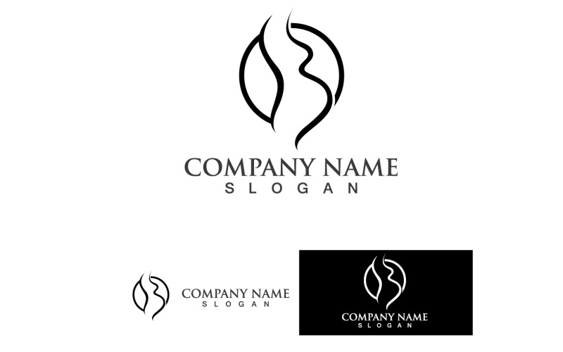 Conception de modèle vectoriel de logo de santé de femme enceinte V20