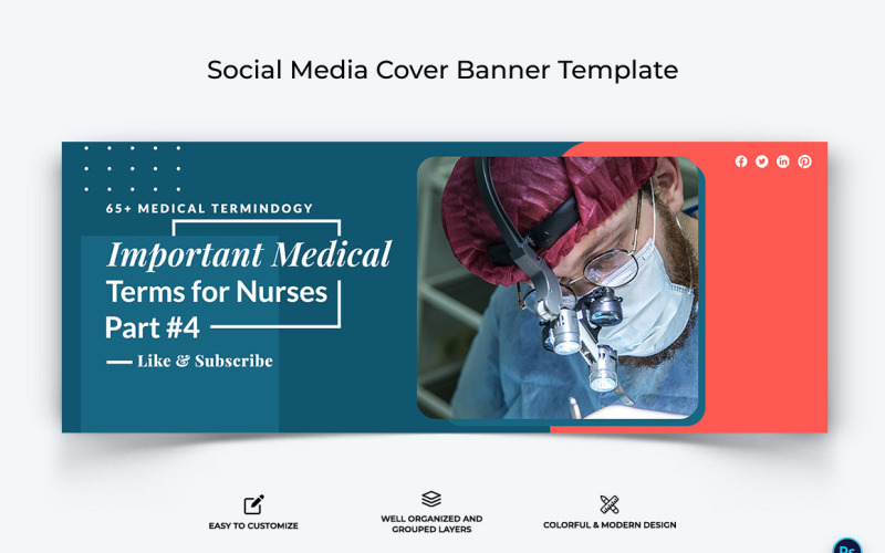 Plantilla de diseño de banner de portada de Facebook para médicos y hospitales-05