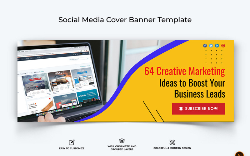 Design de Banner de Capa de Marketing Digital para Facebook-16