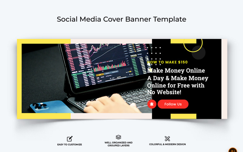 Online-Geld verdienen Facebook-Cover-Banner-Design-20