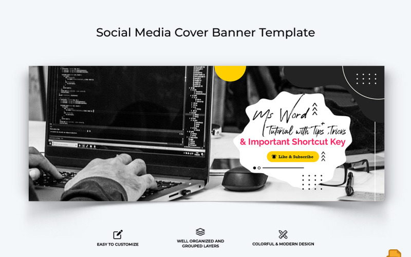Computer Tricks and Hacking Facebook Cover Banner Design-020