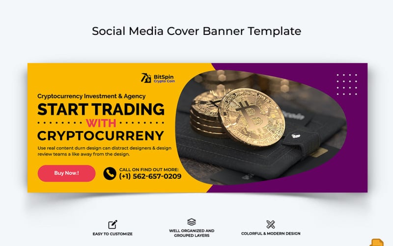 CryptoCurrency Facebook-Cover-Banner-Design-019