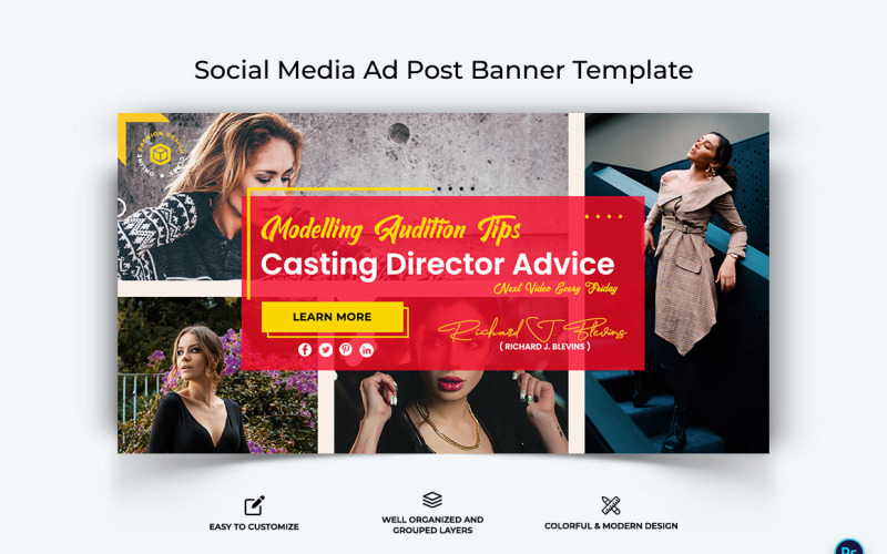 Fashion Facebook Ad Banner Design Template-04