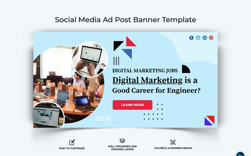 Modèle de conception de bannière publicitaire Facebook de marketing numérique-03