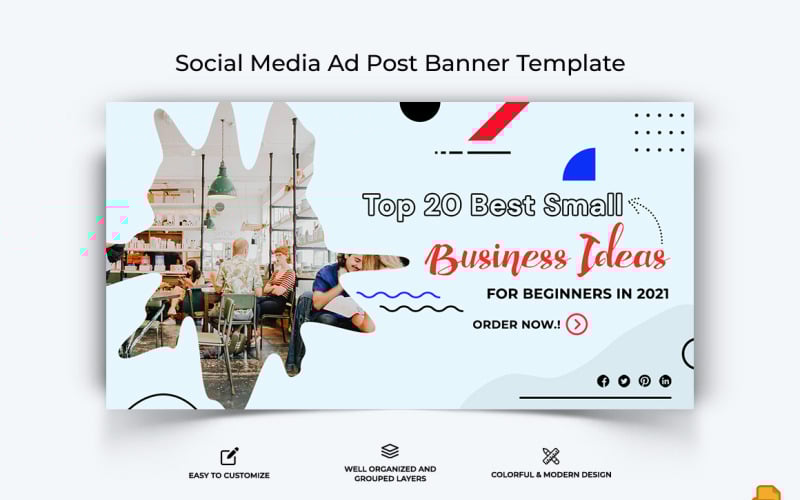 Business Service Facebook Ad Banner Design-004