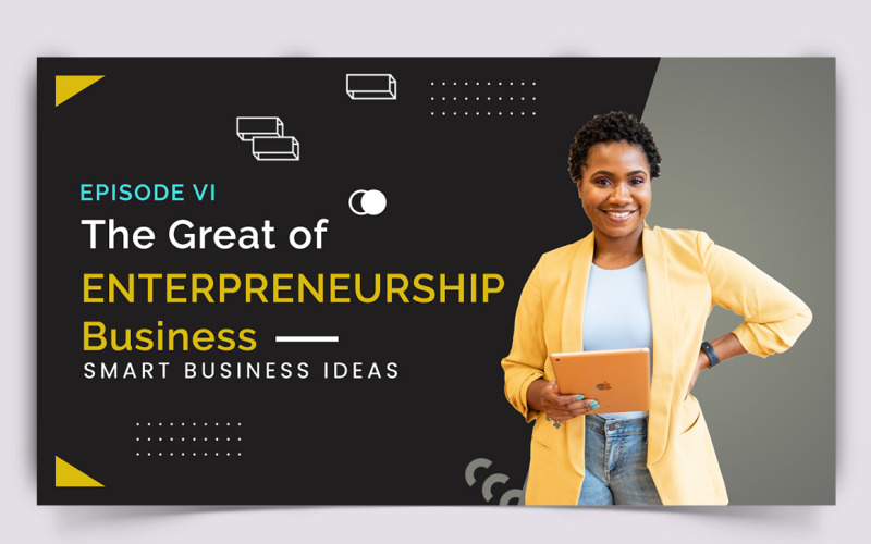 Business Service YouTube Thumbnail Design Template-02