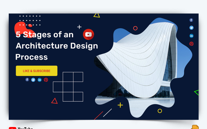 Architecture YouTube Thumbnail Design 020 TemplateMonster