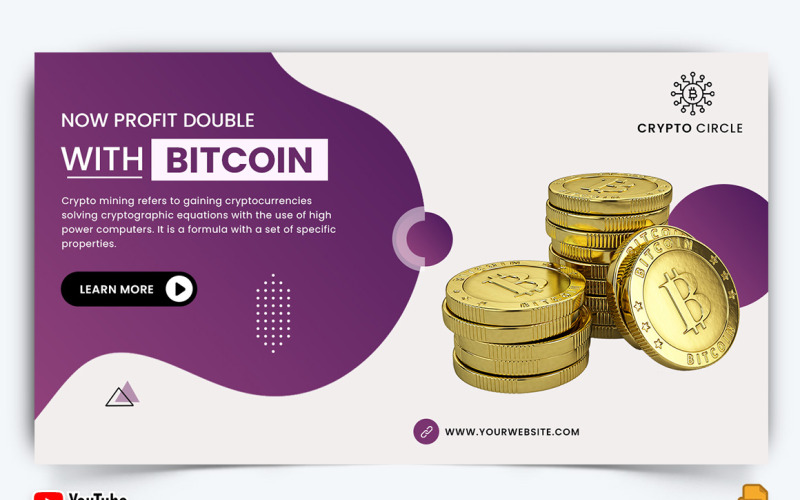 Diseño de miniaturas de YouTube de criptomonedas -031
