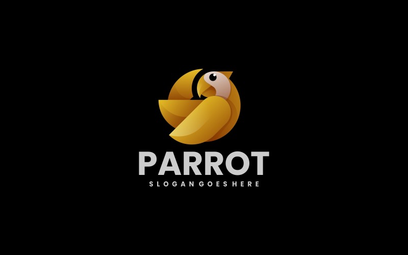 Стиль логотипа Parrot Gradient 5