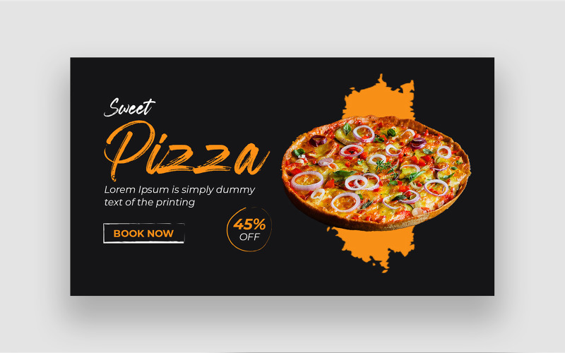 Delicious Pizza Food Miniatyrbild