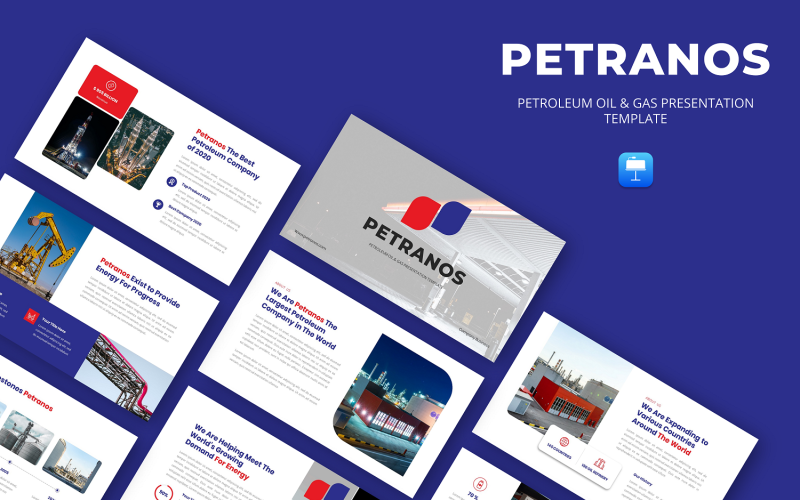 Petranos – Keynote-Vorlage für Erdöl und Erdgas