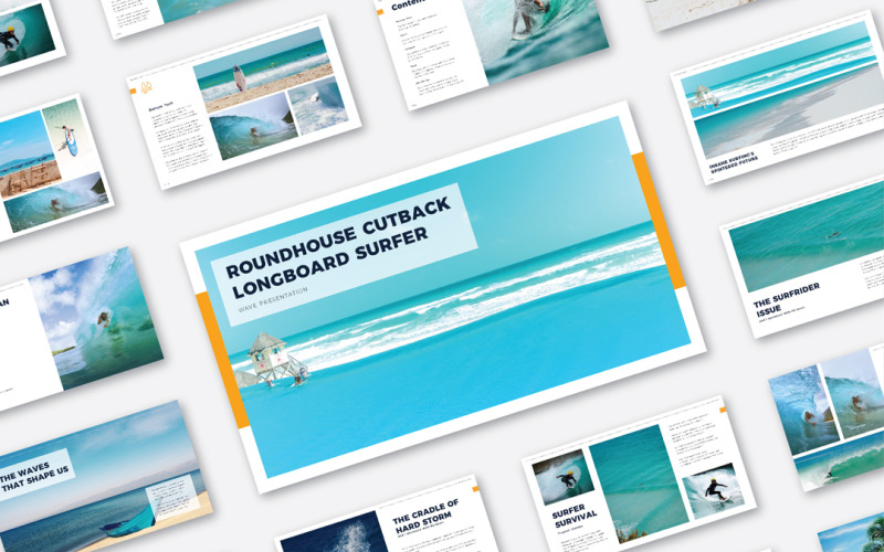 Modèle de présentation du catalogue de voyage