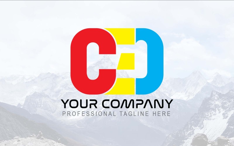 Profesjonalny CEO Letter Logo Design-tożsamość marki