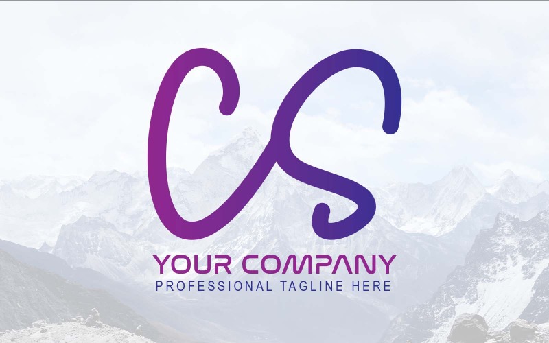 Професійний новий дизайн логотипу CS Letter-ідентифікація бренду