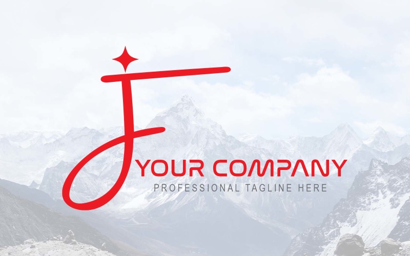 Profesyonel JF Harfi Logo Tasarımı-Marka Kimliği