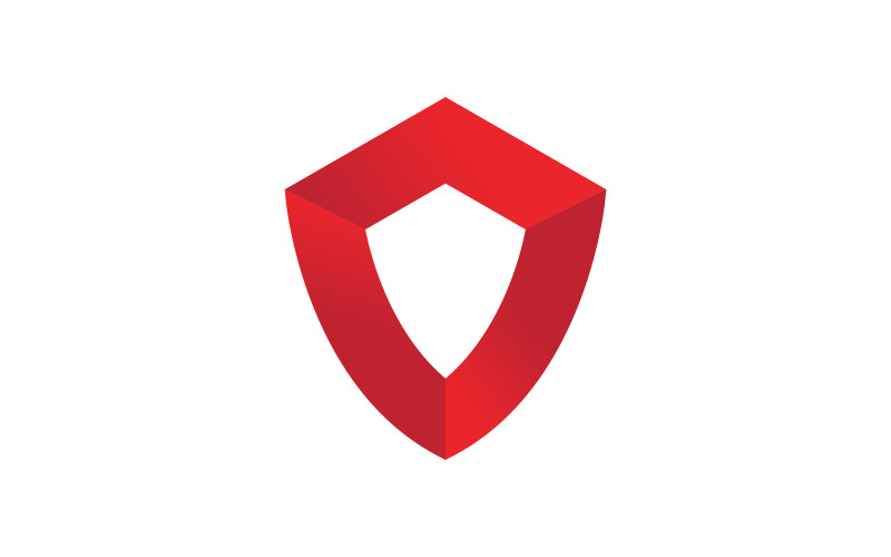 Schild logo sjabloonontwerp. vector schildpictogram V15