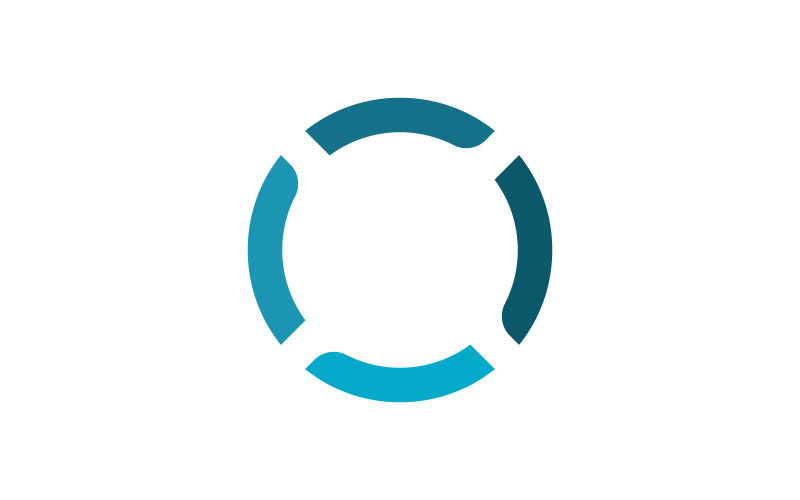 Circle logo vector and icon design V2 - TemplateMonster