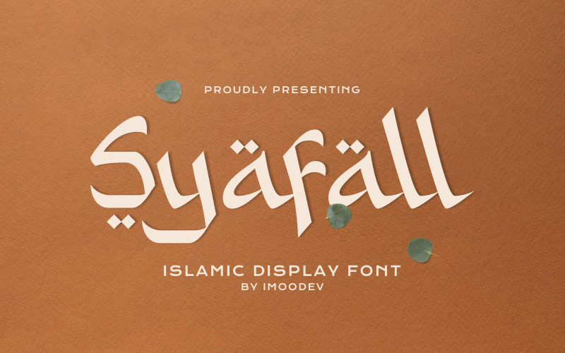 Syafall Modern Arabic Font #294828 - TemplateMonster