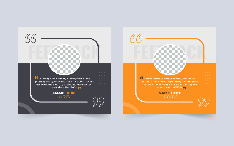 Customer Feedback Testimonial Template