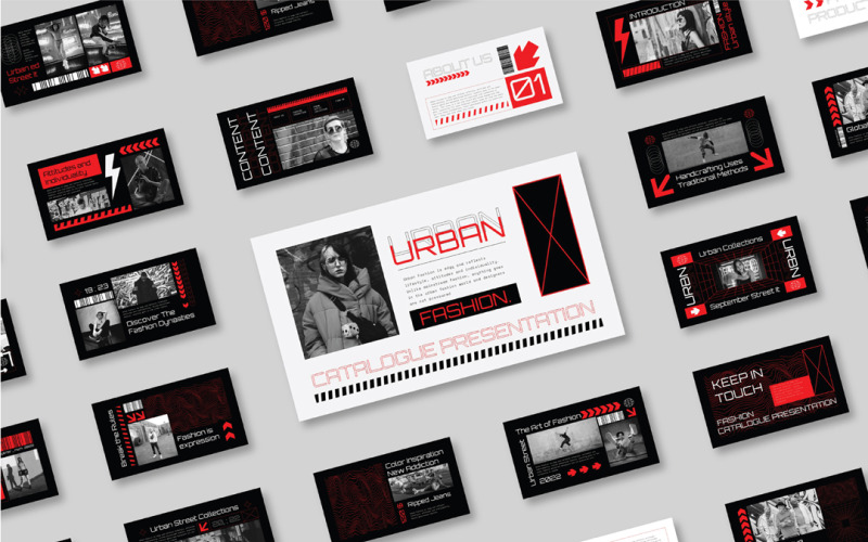 Presentatie Urban Fashion-catalogus