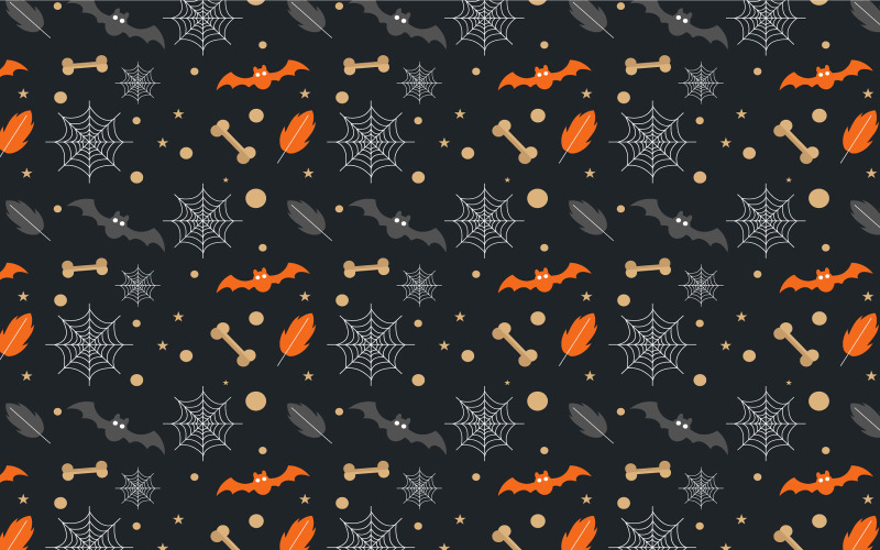 Fond de motif effrayant Halloween