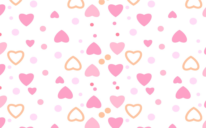 Modello di forma d'amore per il vettore di copertina del libro