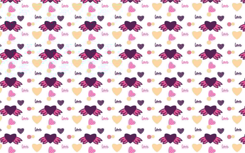 Streszczenie wektor wzór miłości