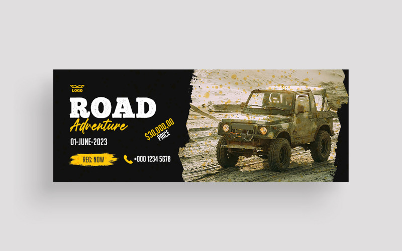 Off Road Facebook Cover Photo 295199 TemplateMonster